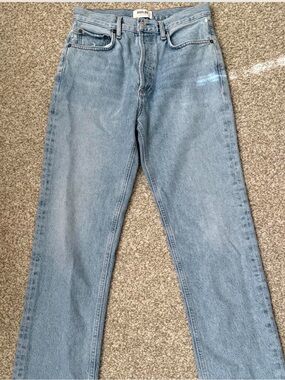 Agolde Lana Straight Wash Jeans